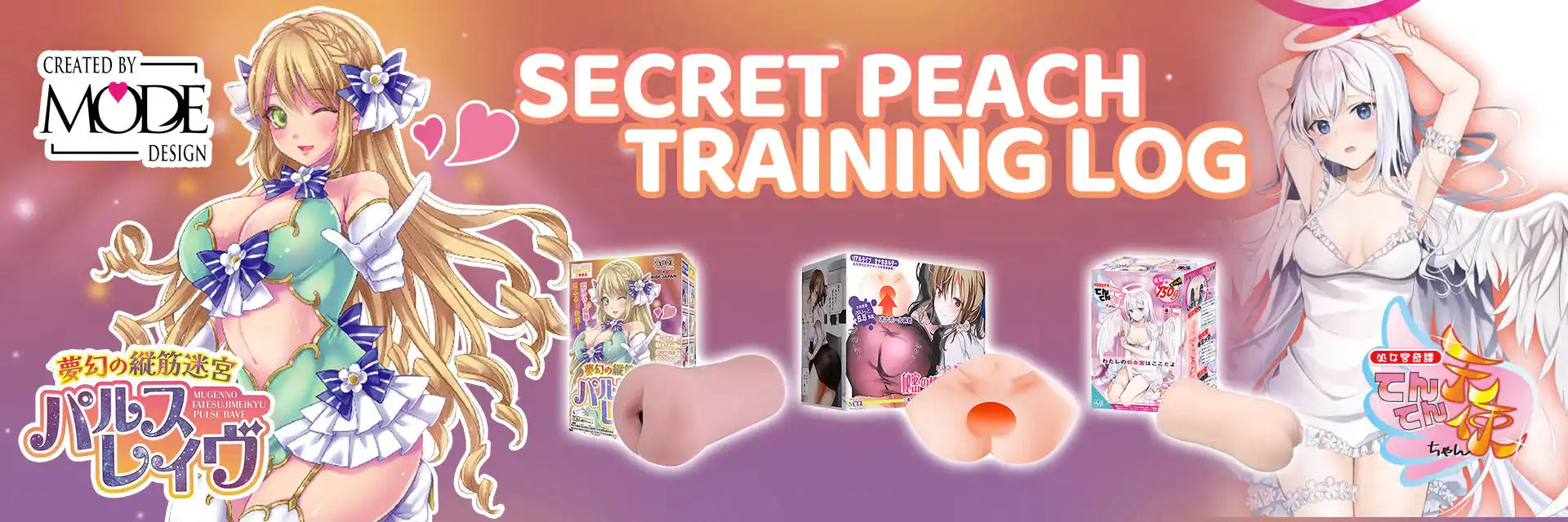 Advertisement Adult Novelty Items Anime Style Characters Product Displays